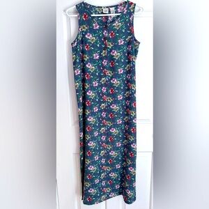 Vintage 90’s Gap Linen Sleevless Floral Dress